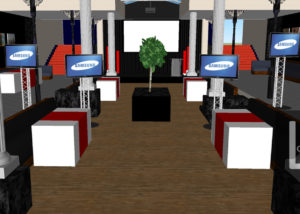plan 3D pour préparation prestation